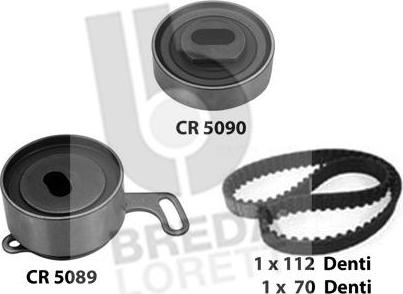 Breda Lorett KCD0631 - Timing Belt Set autospares.lv