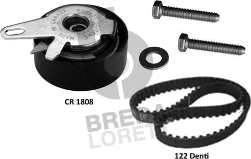 Breda Lorett KCD0677 - Timing Belt Set autospares.lv