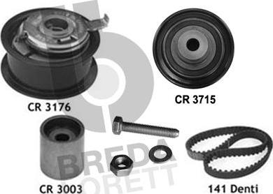 Breda Lorett KCD0050 - Timing Belt Set autospares.lv