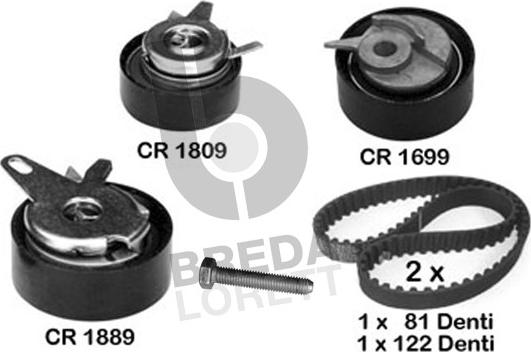 Breda Lorett KCD0066 - Timing Belt Set autospares.lv