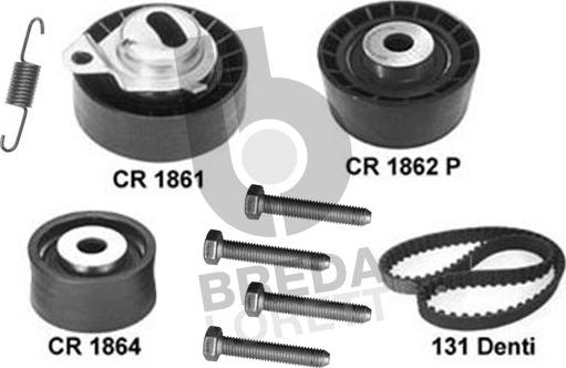 Breda Lorett KCD0015 - Timing Belt Set autospares.lv