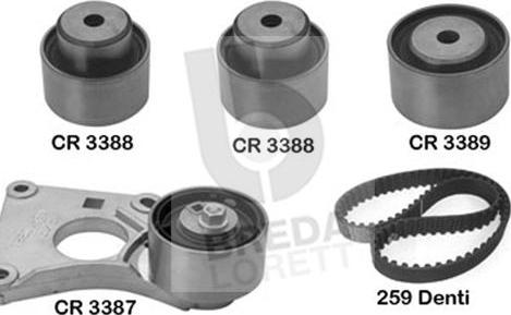 Breda Lorett KCD0035 - Timing Belt Set autospares.lv