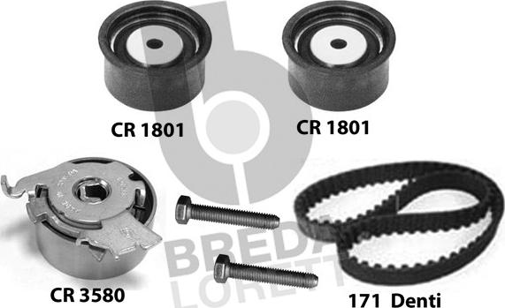 Breda Lorett KCD0159 - Timing Belt Set autospares.lv