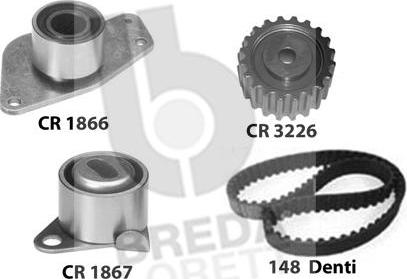 Breda Lorett KCD0380 - Timing Belt Set autospares.lv