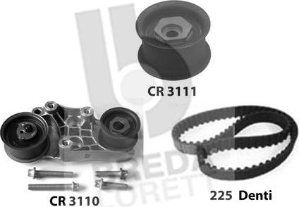 Breda Lorett KCD0370 - Timing Belt Set autospares.lv