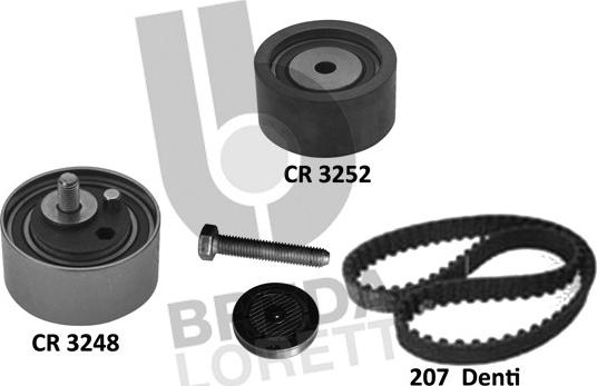 Breda Lorett KCD0794 - Timing Belt Set autospares.lv