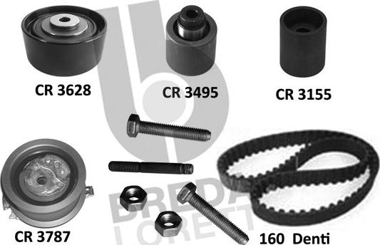 Breda Lorett KCD0791 - Timing Belt Set autospares.lv