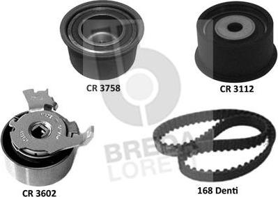 Breda Lorett KCD0754 - Timing Belt Set autospares.lv