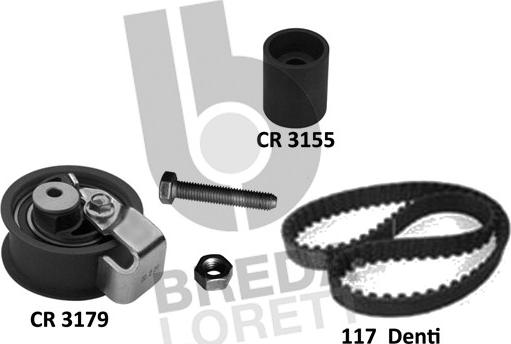 Breda Lorett KCD0769 - Timing Belt Set autospares.lv