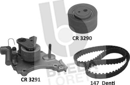 Breda Lorett KCD0763 - Timing Belt Set autospares.lv