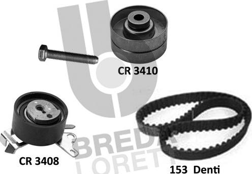 Breda Lorett KCD0788 - Timing Belt Set autospares.lv