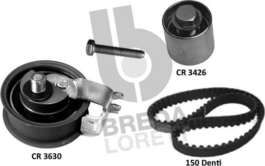 Breda Lorett KCD0730 - Timing Belt Set autospares.lv