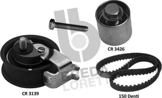 Breda Lorett KCD0731 - Timing Belt Set autospares.lv