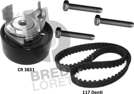 Breda Lorett KCD0724 - Timing Belt Set autospares.lv