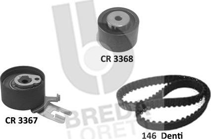 Breda Lorett KCD0776 - Timing Belt Set autospares.lv