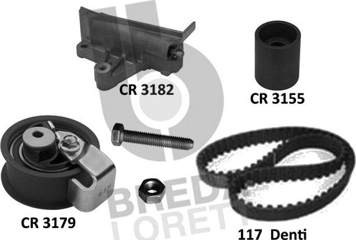 Breda Lorett KCD0770 - Timing Belt Set autospares.lv