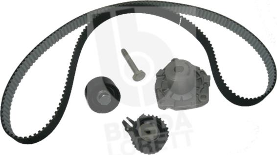 Breda Lorett KPA0326A - Water Pump & Timing Belt Set autospares.lv