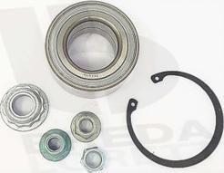 Breda Lorett KRT1595 - Wheel hub, bearing Kit autospares.lv