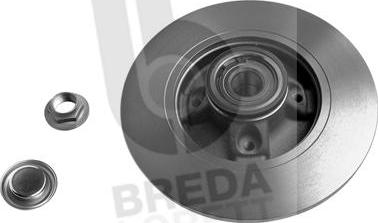 Breda Lorett KRT8107 - Brake Disc autospares.lv