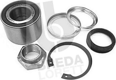 Breda Lorett KRT2595 - Wheel hub, bearing Kit autospares.lv