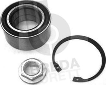 Breda Lorett KRT2506 - Wheel hub, bearing Kit autospares.lv