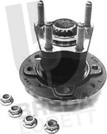 Breda Lorett KRT2587 - Wheel hub, bearing Kit autospares.lv