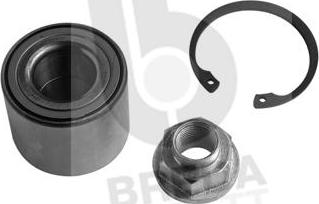 Breda Lorett KRT7923 - Wheel hub, bearing Kit autospares.lv