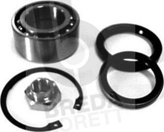 KM International RK2342 - Wheel hub, bearing Kit autospares.lv