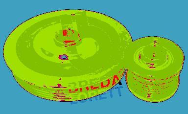 Breda Lorett PSD1037BND - Belt Pulley, crankshaft autospares.lv