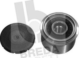 Breda Lorett RLA4053 - Pulley, alternator, freewheel clutch autospares.lv