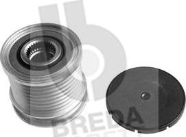 Breda Lorett RLA4028 - Pulley, alternator, freewheel clutch autospares.lv