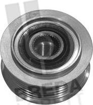 Breda Lorett RLA4074 - Pulley, alternator, freewheel clutch autospares.lv