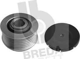 Breda Lorett RLA5315 - Pulley, alternator, freewheel clutch autospares.lv