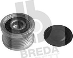 Breda Lorett RLA5311 - Pulley, alternator, freewheel clutch autospares.lv