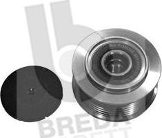 Breda Lorett RLA5328 - Pulley, alternator, freewheel clutch autospares.lv