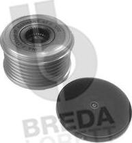 Breda Lorett RLA3901 - Pulley, alternator, freewheel clutch autospares.lv