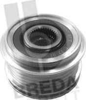 Breda Lorett RLA3911 - Pulley, alternator, freewheel clutch autospares.lv