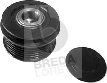 Breda Lorett RLA3489 - Pulley, alternator, freewheel clutch autospares.lv