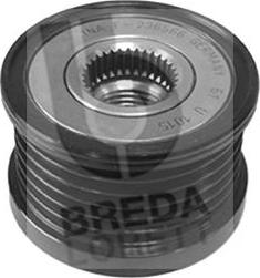 Breda Lorett RLA3593 - Pulley, alternator, freewheel clutch autospares.lv