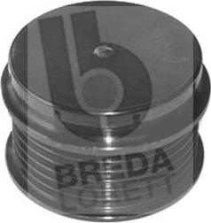 Breda Lorett RLA3555 - Pulley, alternator, freewheel clutch autospares.lv