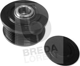 Breda Lorett RLA3501 - Pulley, alternator, freewheel clutch autospares.lv