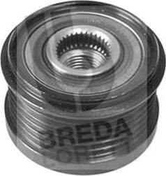 Breda Lorett RLA3698 - Pulley, alternator, freewheel clutch autospares.lv