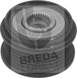 Breda Lorett RLA3159 - Pulley, alternator, freewheel clutch autospares.lv