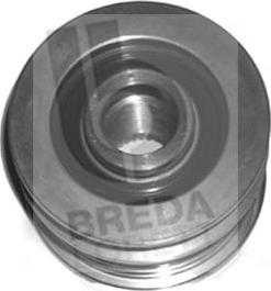 Breda Lorett RLA3840 - Pulley, alternator, freewheel clutch autospares.lv