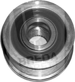 Breda Lorett RLA3856 - Pulley, alternator, freewheel clutch autospares.lv