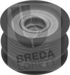 Breda Lorett RLA3262 - Pulley, alternator, freewheel clutch autospares.lv