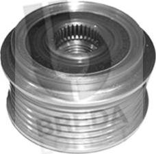 Breda Lorett RLA3761 - Pulley, alternator, freewheel clutch autospares.lv