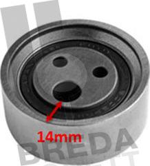 Breda Lorett TDI3964 - Tensioner Pulley, timing belt autospares.lv