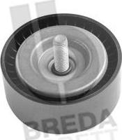 Breda Lorett TOA4022 - Pulley, v-ribbed belt autospares.lv