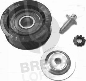 Breda Lorett TOA3937 - Pulley, v-ribbed belt autospares.lv